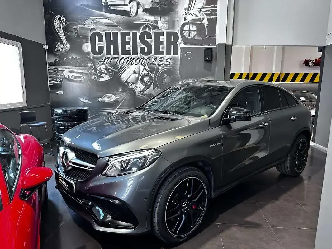 Usado Mercedes GLE63 AMG AMG 585 CV (430 kW) 2017 Gris SUV