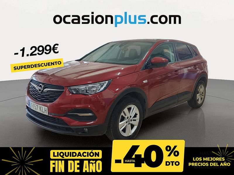 Rojo Usado 2018 Opel Grandland X Selective SUV | 14.290 € (Precio justo) - Imagen 1/4