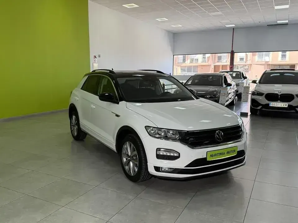 Usado VW T-Roc Advance 110 CV (80 kW) 2022 Blanco SUV