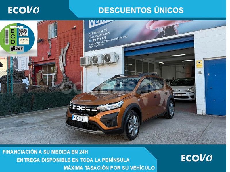 Naranja Usado 2023 Dacia Sandero Essentiel Utilitario | 14.490 € (Buen precio) - Imagen 1/4