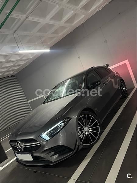 Usado Mercedes A35 AMG 306 CV (225 kW) 2019 Gris / plata Berlina