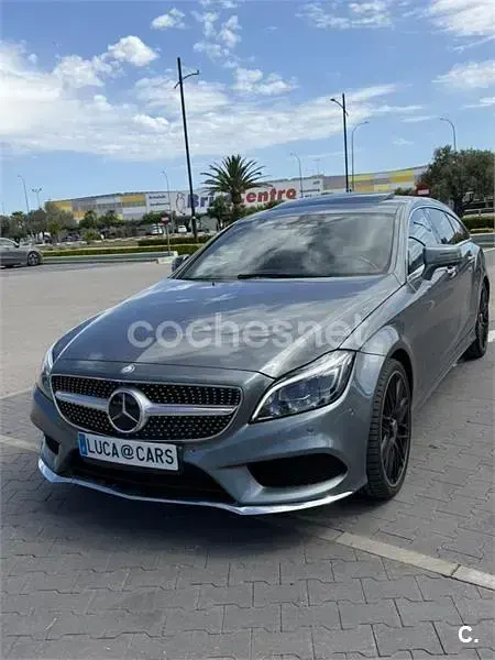 Usado Mercedes CLS350 Shooting Brake 258 CV (189 kW) 2016 Gris / plata Familiar