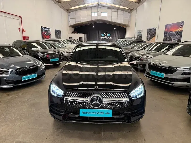 Usado Mercedes GLC220 194 CV (142 kW) 2021 Negro SUV