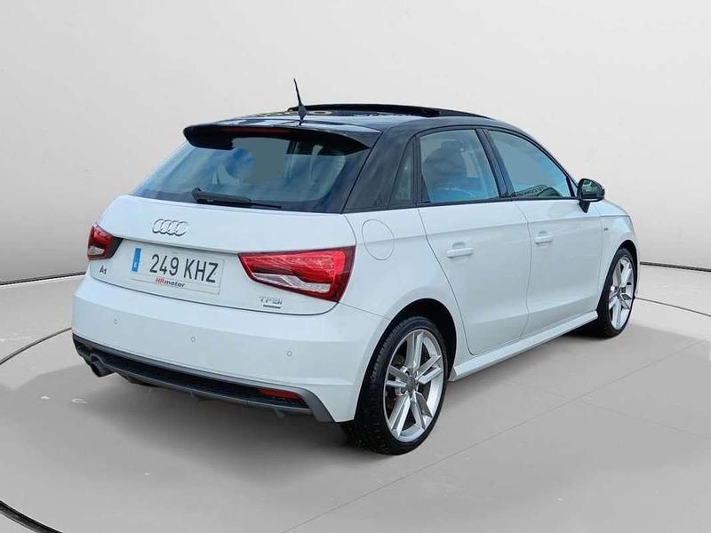 Usado Audi A1 S-Line 95 CV (69 kW) 2018 Blanco Utilitario