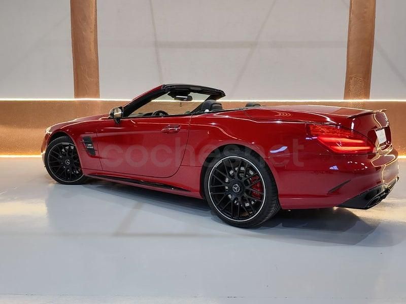 Usado Mercedes SL63 AMG AMG 585 CV (430 kW) 2018 Rojo Descapotable