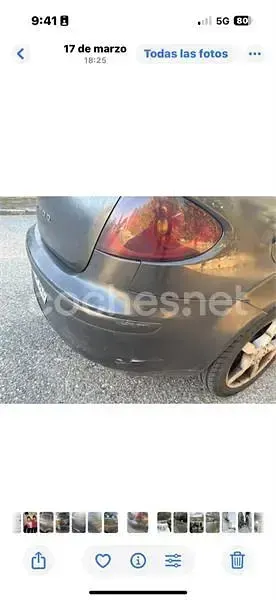 Usado Seat Toledo Sport 140 CV (102 kW) 2005 Negro Utilitario