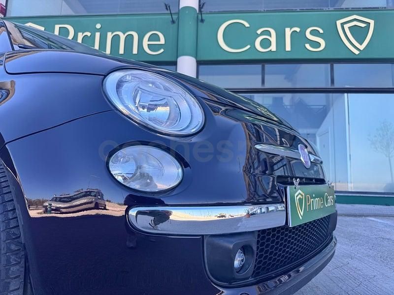 Usado Fiat 500C Lounge 69 CV (50 kW) 2012 Violeta / lila Descapotable