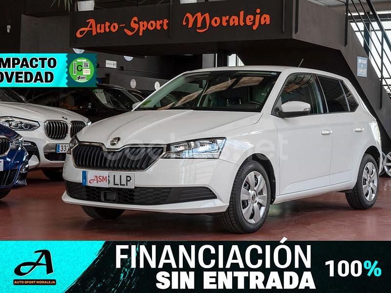Blanco Usado 2021 Skoda Fabia Ambition Utilitario | 10.400 € (Precio justo) - Imagen 1/4