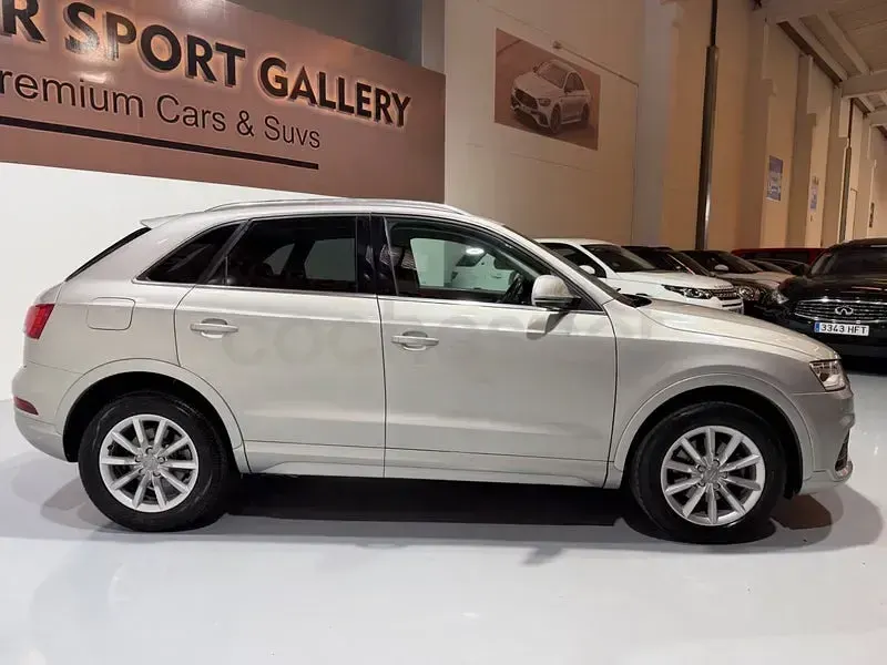 Usado Audi Q3 Sport 150 CV (110 kW) 2015 Gris / plata SUV