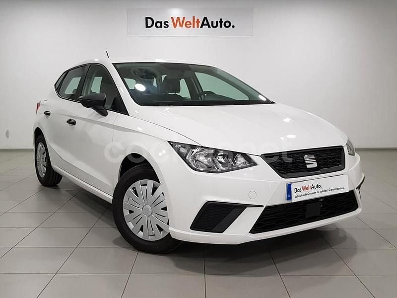 Usado Seat Ibiza Reference 80 CV (58 kW) 2021 Blanco Berlina
