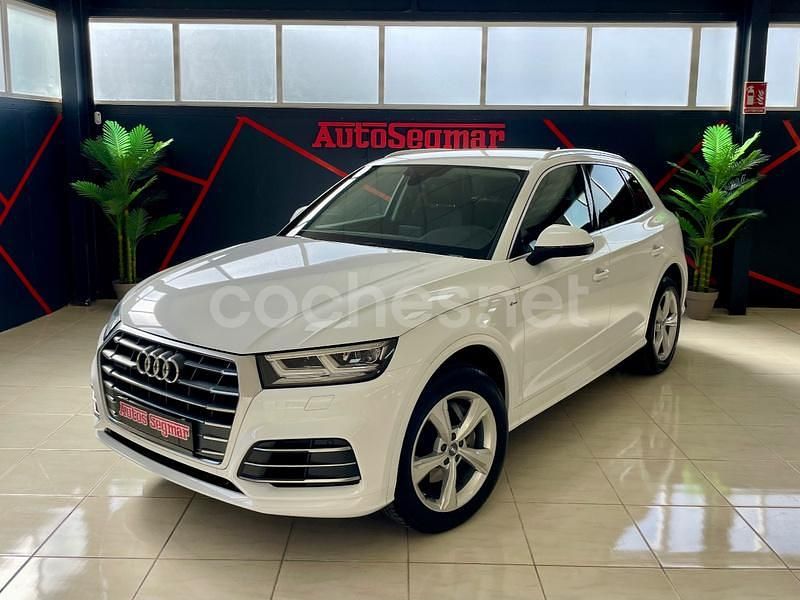 Blanco Usado 2018 Audi Q5 S-Line SUV | 28.199 € (Precio justo) - Imagen 1/4