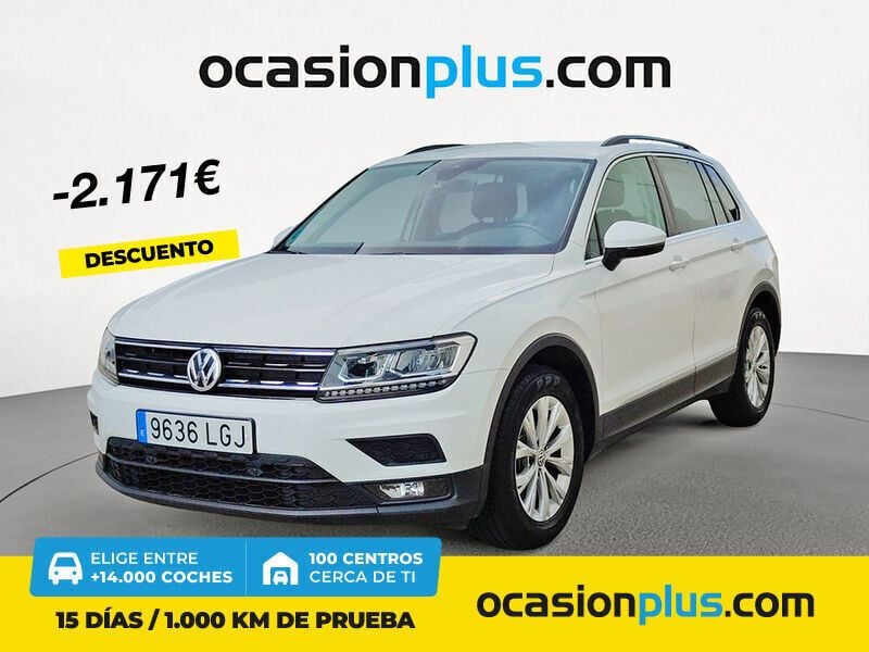 Blanco Usado 2020 VW Tiguan Advance SUV | 23.890 € (Super precio) - Imagen 1/4