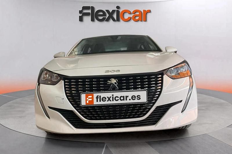 Usado Peugeot 208 Active 101 CV (74 kW) 2020 Blanco Utilitario
