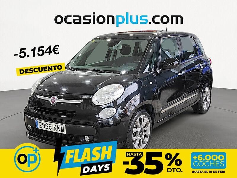 Usado Fiat 500L Lounge 120 CV (88 kW) 2018 Negro Monovolumen