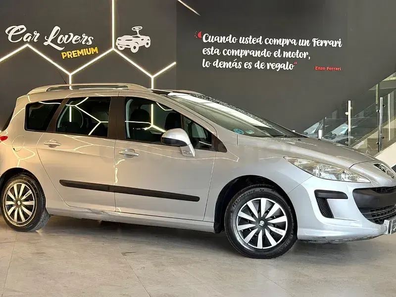 Usado Peugeot 308 SW Premium 120 CV (88 kW) 2009 Gris / plata Familiar