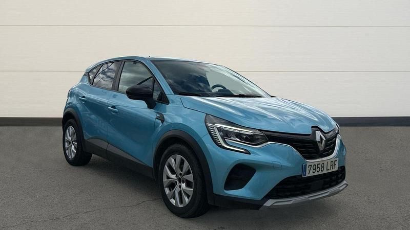 Usado Renault Captur Intens 90 CV (66 kW) 2021 Azul SUV