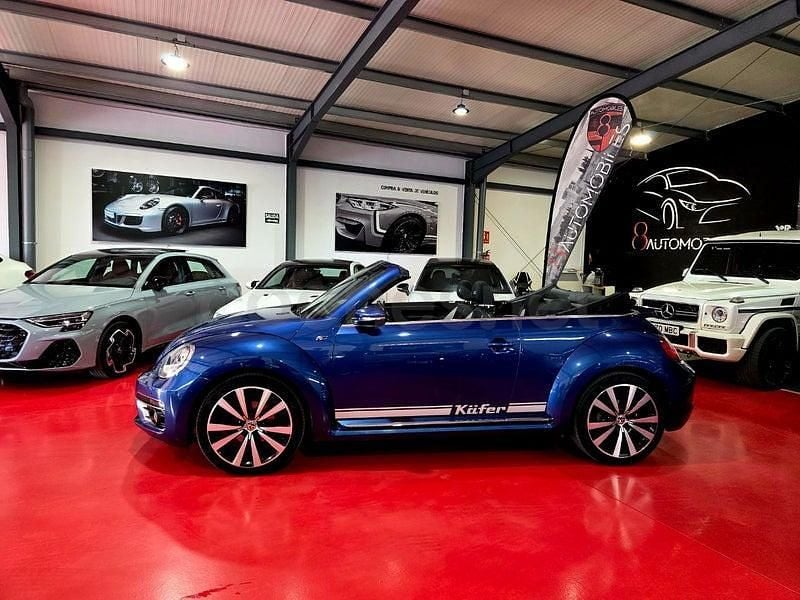 Usado VW Beetle R-line 140 CV (102 kW) 2014 Azul Utilitario