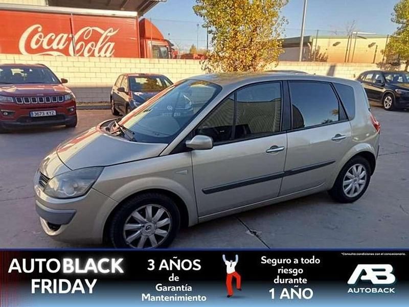 Beige Usado 2007 Renault Scénic II Dynamique Monovolumen | 2450 € (Precio justo) - Imagen 1/3