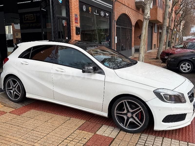 Blanco Usado 2015 Mercedes A200 AMG line Berlina | 15.490 € (Precio justo) - Imagen 1/4