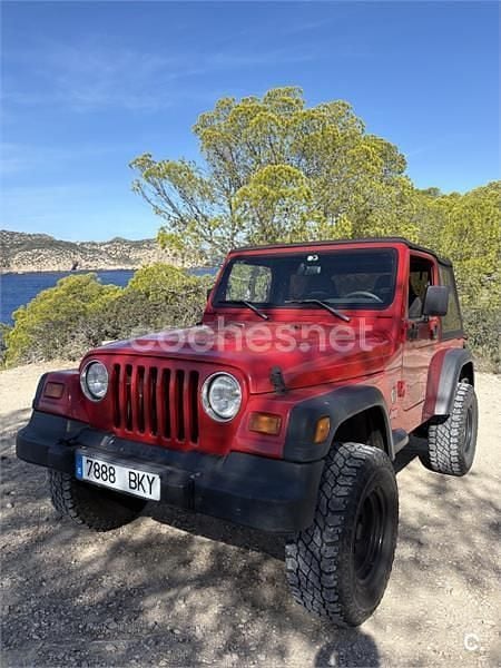 Usado Jeep Wrangler 181 CV (133 kW) 1998 Rojo SUV