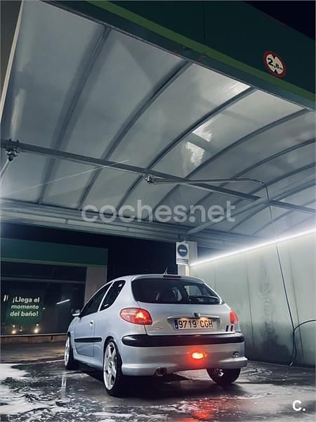 Azul Usado 2003 Peugeot 206 GTi Berlina | 4700 € (Precio justo) - Imagen 1/4