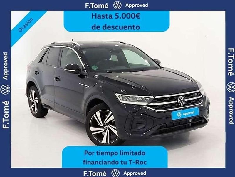 Negro Usado 2023 VW T-Roc R-line SUV | 31.550 € (Caro) - Imagen 1/4