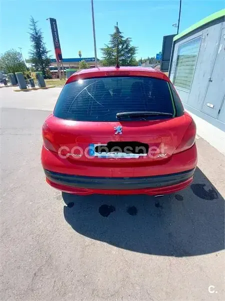Usado Peugeot 207 GT 110 CV (80 kW) 2006 Rojo Berlina