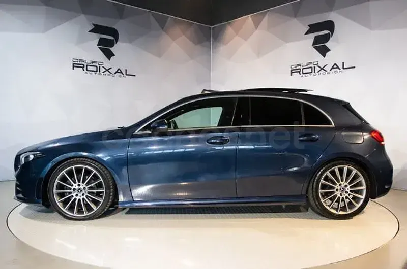 Usado Mercedes A200 150 CV (110 kW) 2019 Azul Berlina
