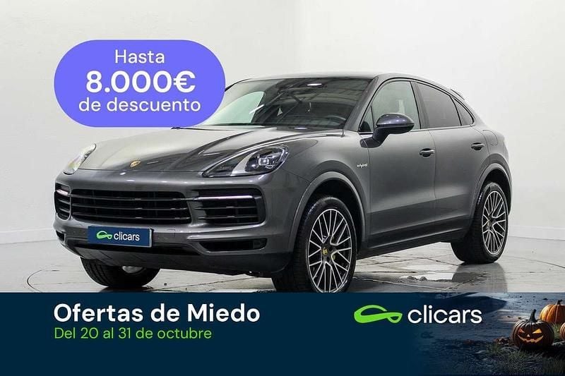 Gris Usado 2019 Porsche Cayenne SUV | 71.390 € (Precio justo) - Imagen 1/4