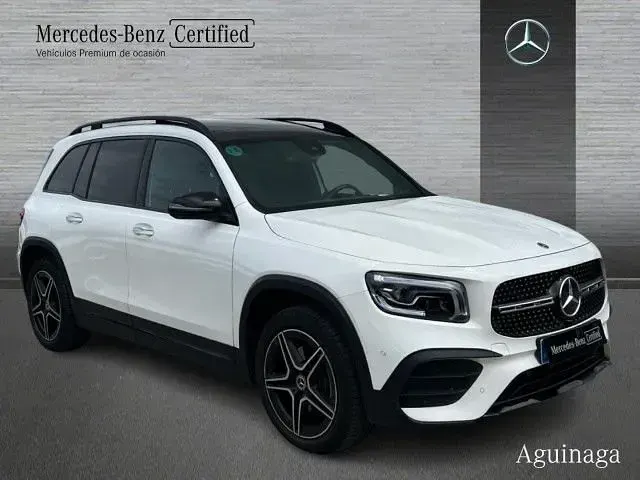 Usado Mercedes GLB200 150 CV (110 kW) 2022 Blanco polar SUV