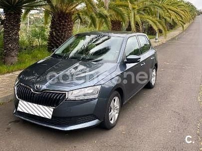 Usado Skoda Fabia Active 95 CV (69 kW) 2019 Gris / plata Berlina