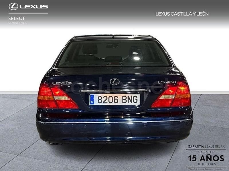 Usado Lexus LS430 281 CV (206 kW) 2001 Verde Berlina