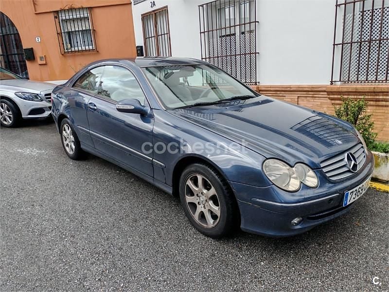 Azul Usado 2003 Mercedes CLK200 Elegance Coupe | 3900 € (Buen precio) - Imagen 1/4