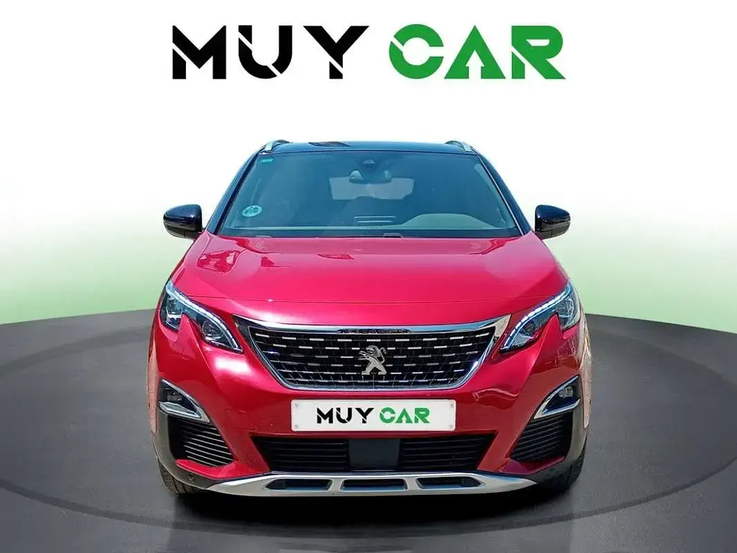 Usado Peugeot 3008 GT-line 131 CV (96 kW) 2019 Rojo SUV