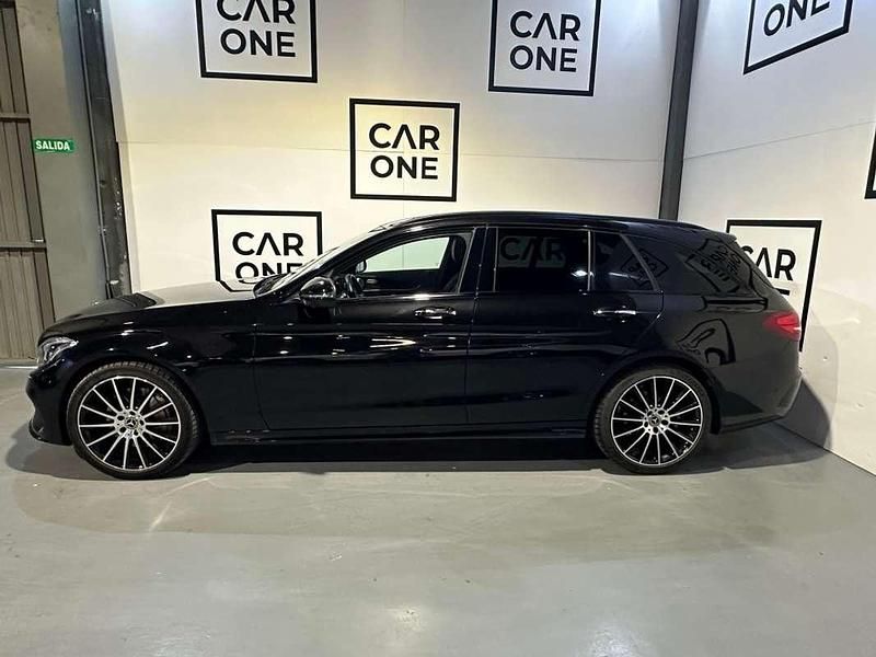 Usado Mercedes C250 204 CV (150 kW) 2017 Negro Familiar