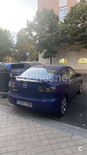 Azul Usado 2007 Mazda 3 Active Berlina | 2800 € (Precio justo) - Imagen 1/4