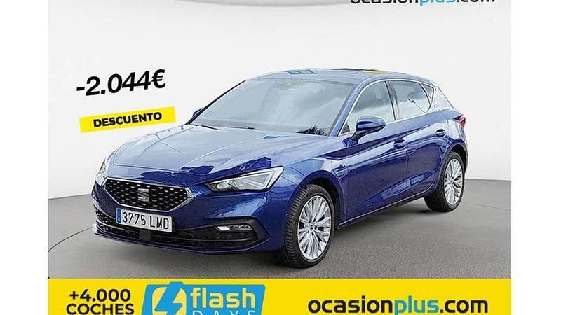 Azul Usado 2021 Seat Leon XCELLENCE Utilitario | 18.500 € (Buen precio) - Imagen 1/4