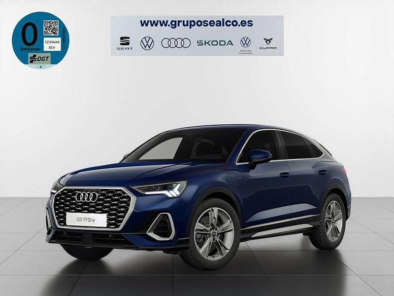 Azul Usado 2021 Audi Q3 Sportback S-Line SUV | 31.990 € (Buen precio) - Imagen 1/4