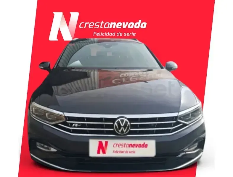 Usado VW Passat R-line 150 CV (110 kW) 2021 Negro Familiar