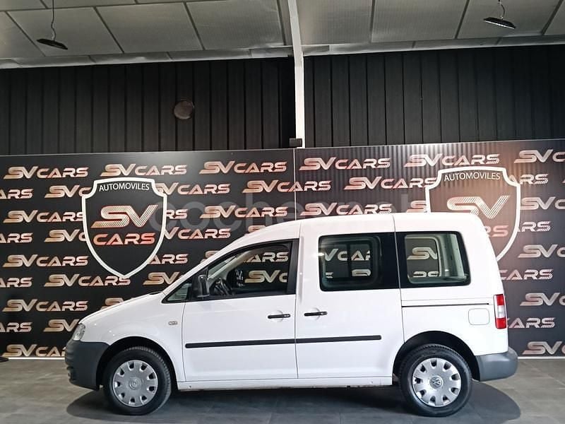 Usado VW Caddy Life 75 CV (55 kW) 2008 Blanco Monovolumen