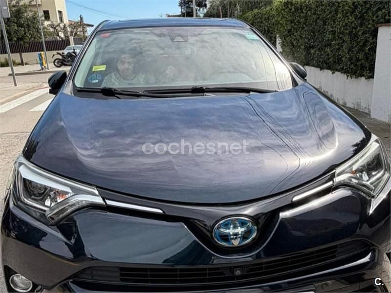 Brugt Toyota RAV4 Hybrid Luxury 218 HK (160 kW) 2017 Blå SUV