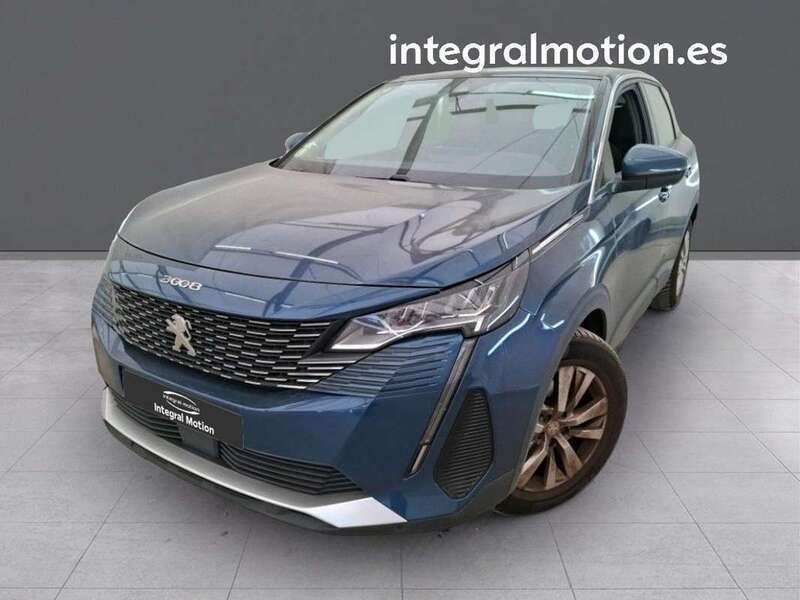 Azul Usado 2021 Peugeot 3008 Active SUV | 19.900 € (Precio justo) - Imagen 1/4