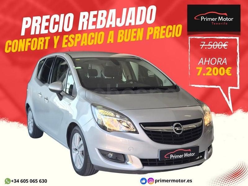 Usado Opel Meriva Excellence 110 CV (80 kW) 2014 Gris / plata Monovolumen
