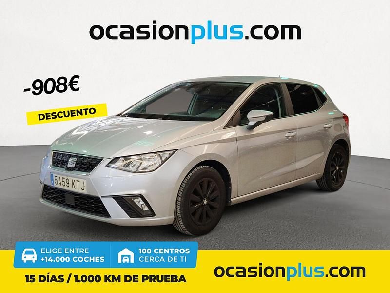 Gris Usado 2019 Seat Ibiza Style Plus Berlina | 9990 € (Precio justo) - Imagen 1/4