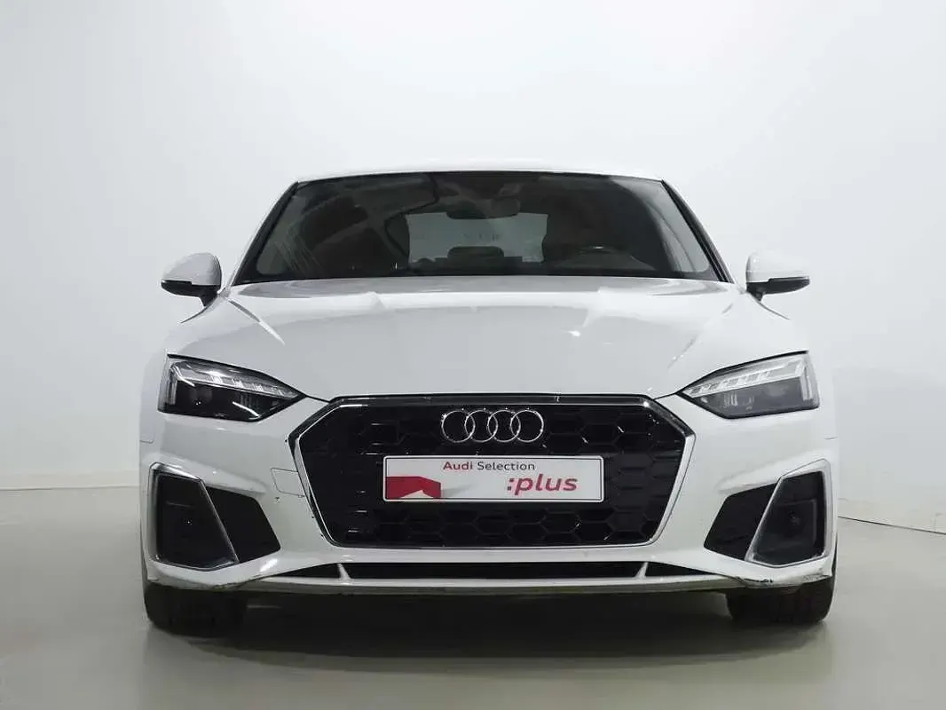 Usado Audi A5 Sportback S-Line 163 CV (119 kW) 2020 Blanco Utilitario