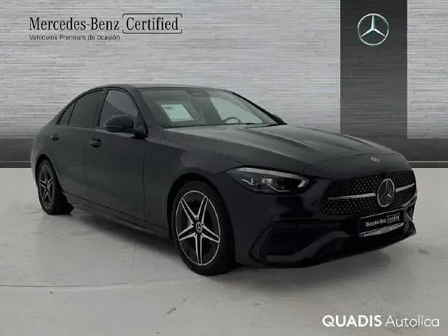 Usado Mercedes C200 AMG line 163 CV (119 kW) 2024 Gris grafito Berlina