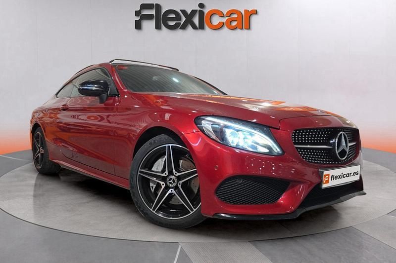 Granate Usado 2017 Mercedes C300 Descapotable | 27.590 € (Super precio) - Imagen 1/4