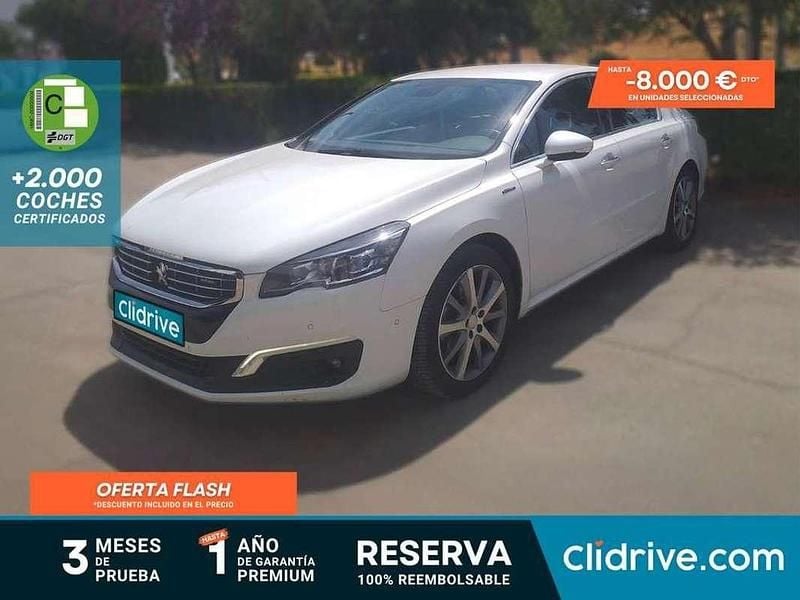 Usado Peugeot 508 GT-line 150 CV (110 kW) 2016 Blanco Berlina