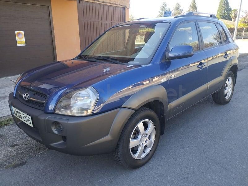 Usado Hyundai Tucson Style 112 CV (82 kW) 2005 Azul SUV