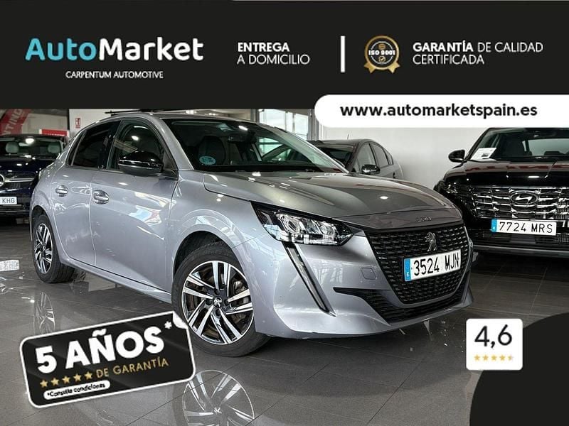Usado Peugeot 208 Allure 110 CV (80 kW) 2023 Gris / plata Utilitario